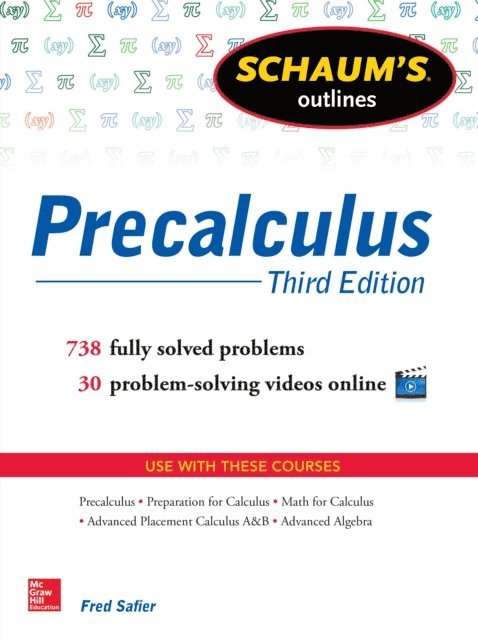 Fred Safier - Schaum's Outline of Precalculus, 3rd Edition, E-bok
