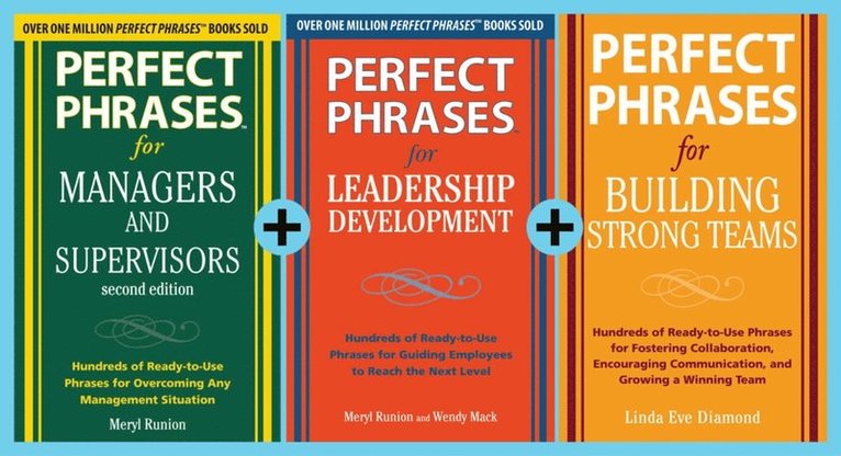 Meryl Runion - Perfect Phrases for Managing People (EBOOK BUNDLE), E-bok
