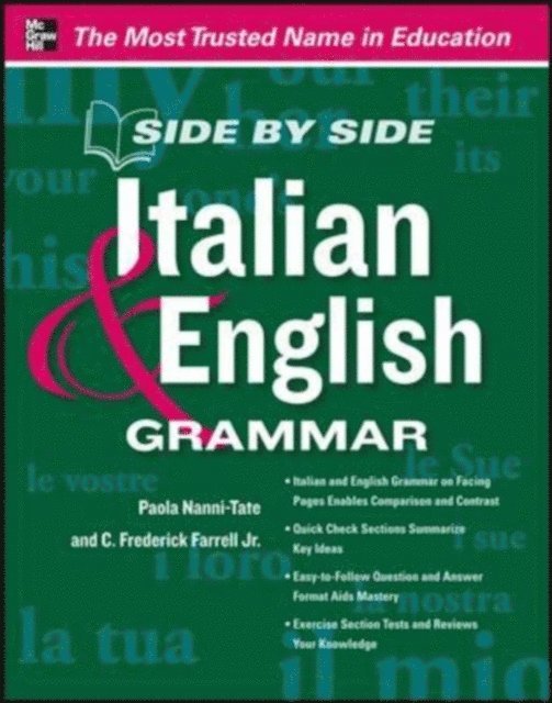 Paola Nanni-Tate - Side by Side Italian and English Grammar, E-bok