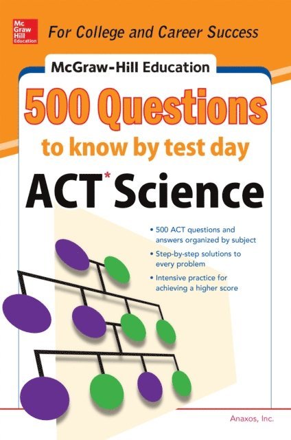 Anaxos Inc. - 500 ACT Science Questions to Know by Test Day, E-bok
