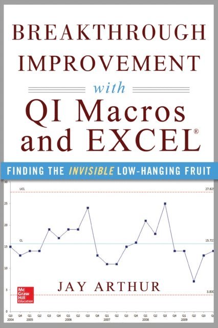 Jay Arthur - Breakthrough Improvement with QI Macros and Excel: Finding the Invisible Low-Hanging Fruit, E-bok. Tillgänglighet: Lägg i varukorg