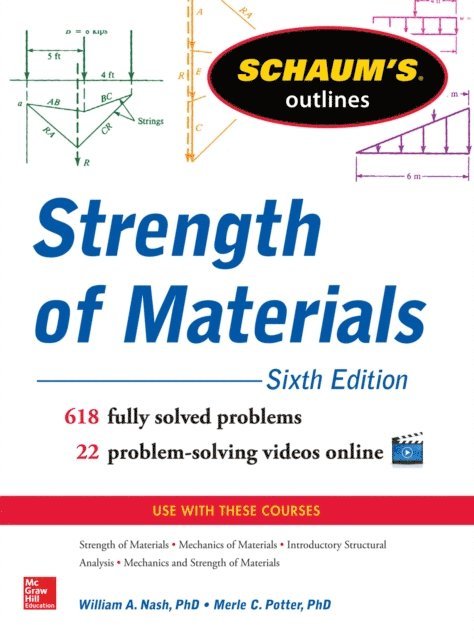 William Nash - Schaum's Outline of Strength of Materials, 6ed, E-bok