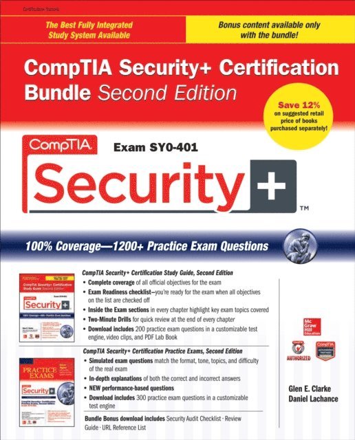 Daniel Lachance, Glen E. Clarke - CompTIA Security+ Certification Bundle, Second Edition (Exam SY0-401), E-bok
