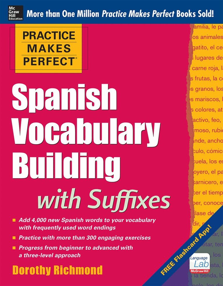 Dorothy Richmond - Practice Makes Perfect Spanish Vocabulary Building with Suffixes, Häftad