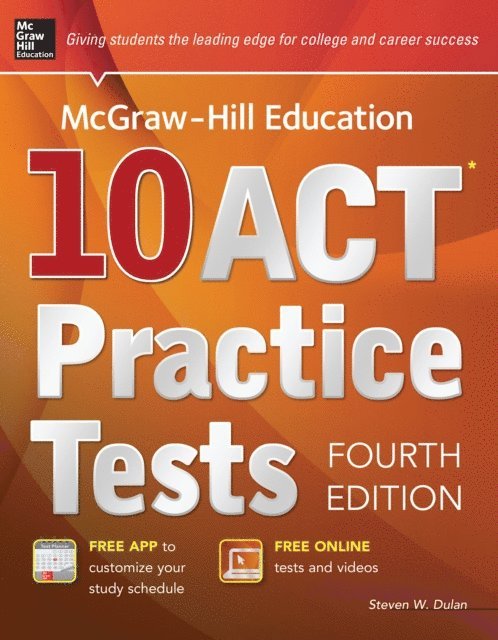 Steven W. Dulan - McGraw-Hill Education 10 ACT Practice Tests, 4th Edition, E-bok. Tillgänglighet: Lägg i varukorg