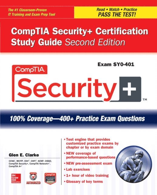 Glen E. Clarke - CompTIA Security+ Certification Study Guide, Second Edition (Exam SY0-401), E-bok
