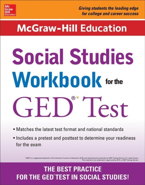 Mexico McGraw Hill - McGraw-Hill Education Social Studies Workbook for the GED Test, E-bok. Tillgänglighet: Lägg i varukorg