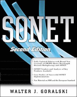 Walter J. Goralski - Sonet/SDH, Häftad