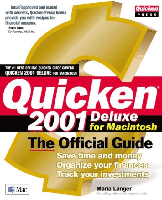 Maria Langer - Quicken(r) 2001 Deluxe For Macintosh: The Official Guide, E-bok