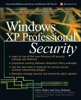 Windows XP Professional Security, Häftad