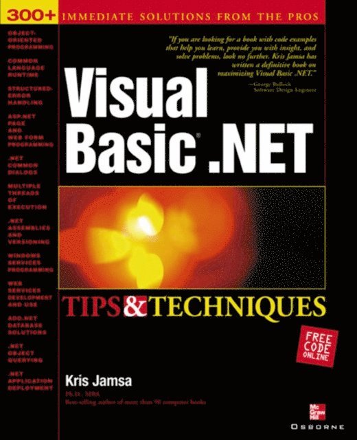 Kris Jamsa - Visual Basic .NET Tips & Techniques, E-bok