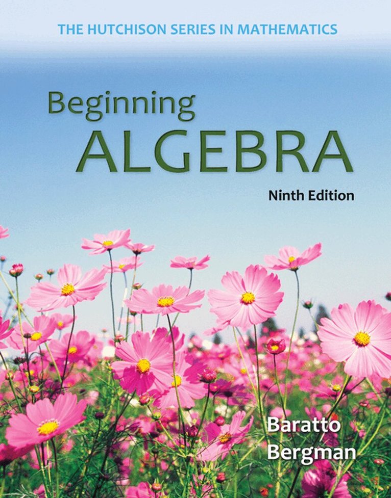 Stefan Baratto, Barry Bergman, Donald Hutchison - Beginning Algebra, Häftad