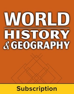 N/A McGraw Hill - World History and Geography, Student Suite, 1-year subscription, Övrigt