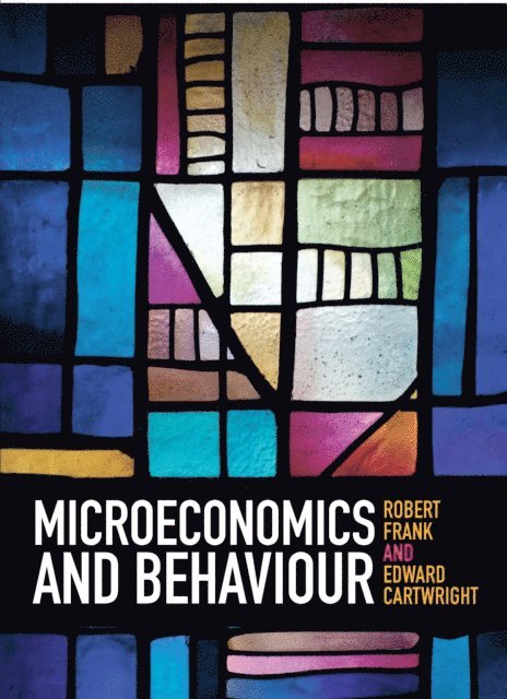 Edward Cartwright, Robert Frank - EBOOK: Microeconomics and Behaviour, E-bok
