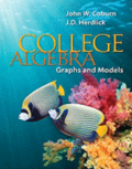 College Algebra-Graphs & Models with Connect 52 Week Access Card