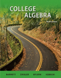 Combo: College Algebra with Mathzone Access Card