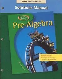 Pre-Algebra Solutions Manual 2003/05, Inbunden. Tillgänglighet: Tillfälligt slut