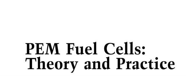 Frano Barbir - PEM Fuel Cells, E-bok
