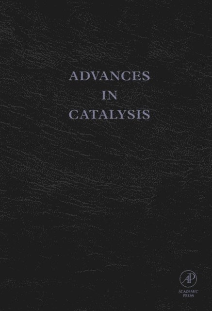 Advances in Catalysis, E-bok