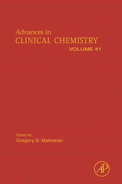 Advances in Clinical Chemistry, E-bok