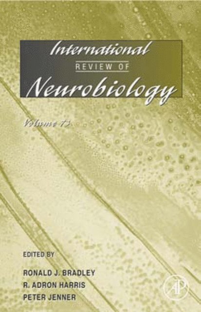 Peter Jenner, R. Adron Harris, Ronald J. Bradley - International Review of Neurobiology, E-bok