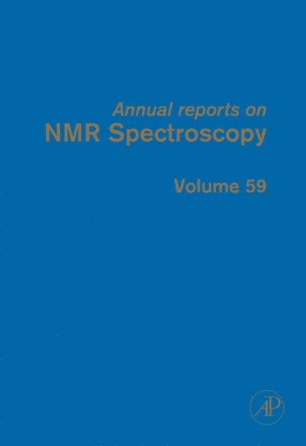 Graham A. Webb - Annual Reports on NMR Spectroscopy, E-bok
