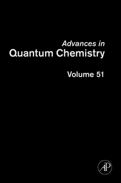 Erkki J. Brandas, John R. Sabin - Advances in Quantum Chemistry, E-bok