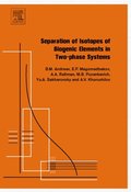 Separation of Isotopes of Biogenic Elements in Two-phase Systems