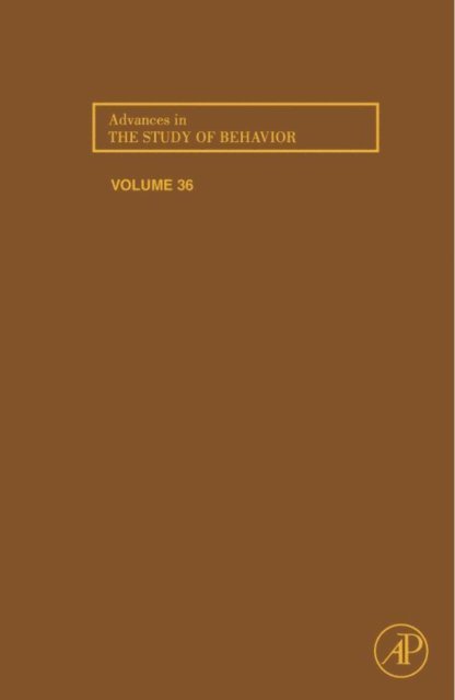 Katherine E. Wynne-Edwards, Marc Naguib, Timothy J. Roper, Charles T. Snowdon, Peter J.B. Slater, H. Jane Brockmann - Advances in the Study of Behavior, E-bok