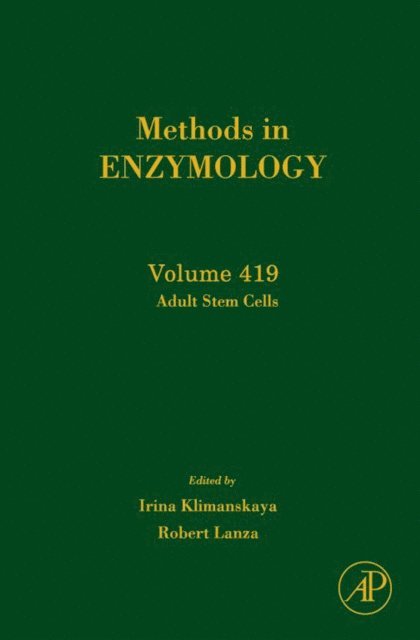 Adult Stem Cells, E-bok