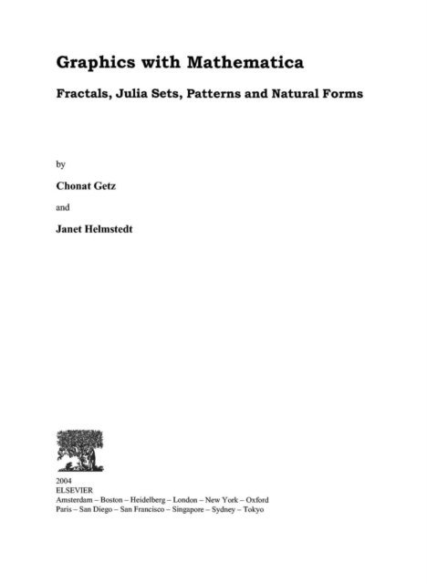 Janet Margaret Helmstedt, Chonat Getz - Graphics with Mathematica, E-bok