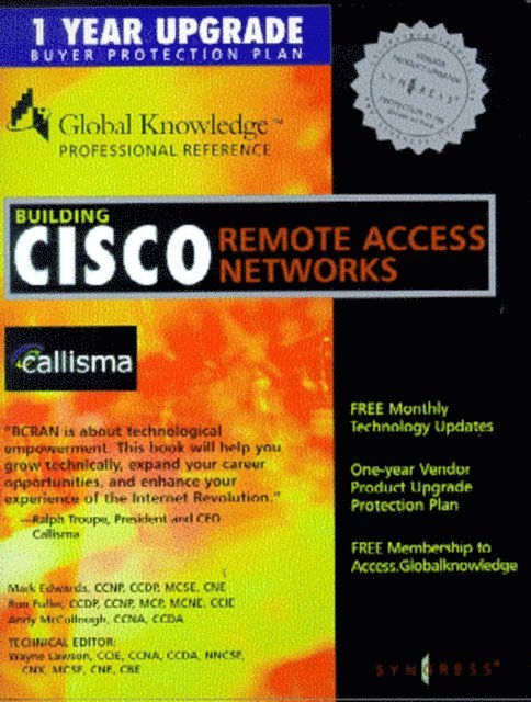Wayne Lawson - Building Cisco Remote Access Networks, E-bok. Tillgänglighet: Lägg i varukorg