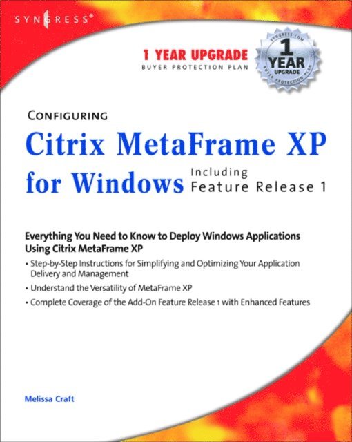 Syngress - Configuring Citrix MetaFrame XP for Windows, E-bok