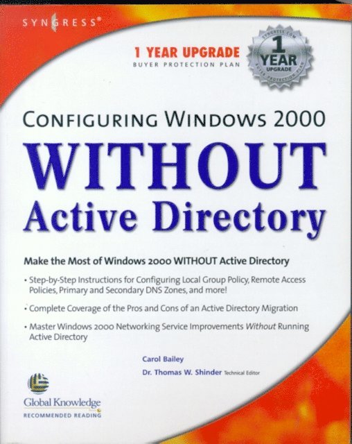 Syngress - Configuring Windows 2000 without Active Directory, E-bok