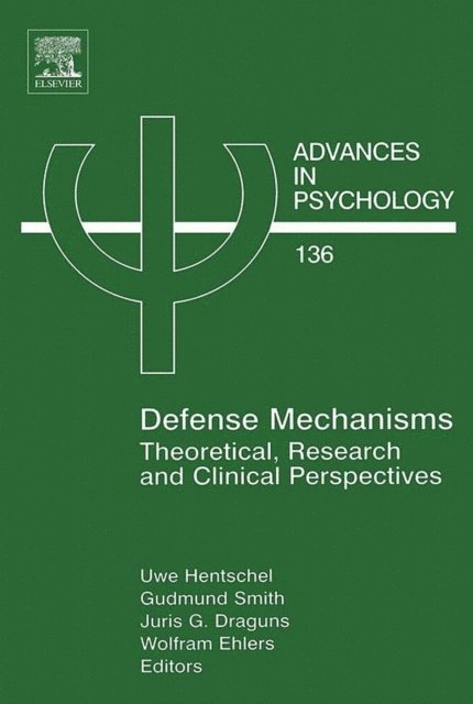 Wolfram Ehlers, Juris G Draguns, Gudmund Smith, Uwe Hentschel - Defense Mechanisms, E-bok