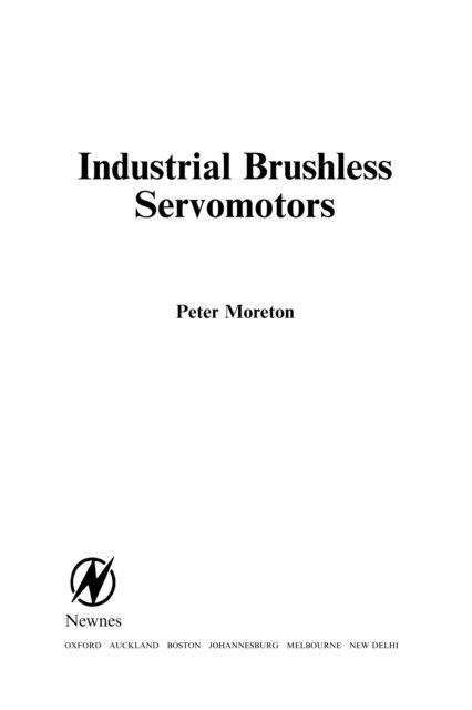 Peter Moreton - Industrial Brushless Servomotors, E-bok