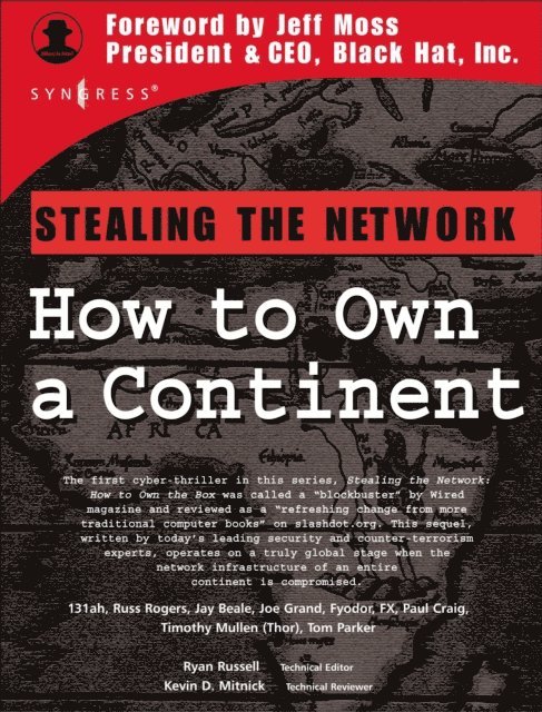 Tom Craig, Joe Grand, Ryan Russell - Stealing the Network, E-bok