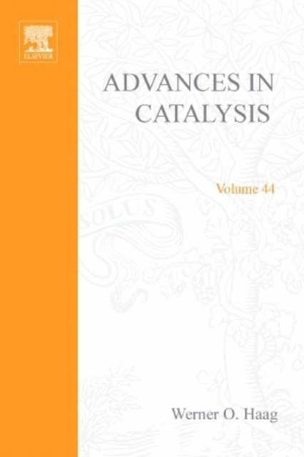 Advances in Catalysis, E-bok