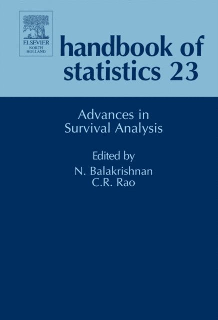 C.R. Rao, Narayanaswamy Balakrishnan - Advances in Survival Analysis, E-bok