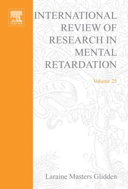 International Review of Research in Mental Retardation, E-bok