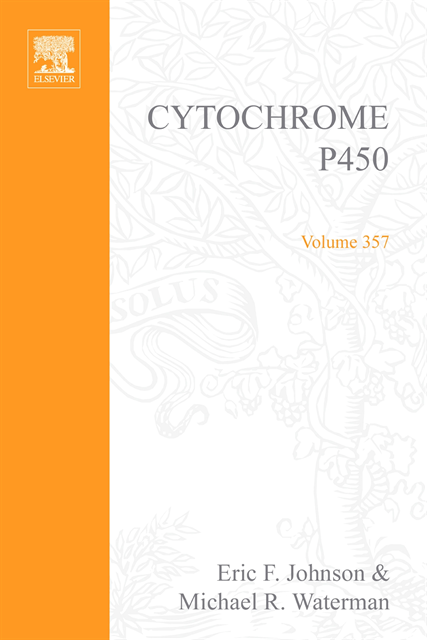 Michael R. Waterman, Eric F. Johnson - Cytochrome P450, Part C, E-bok
