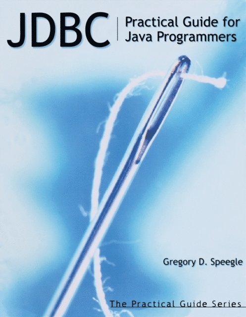 Gregory D. Speegle - JDBC, E-bok