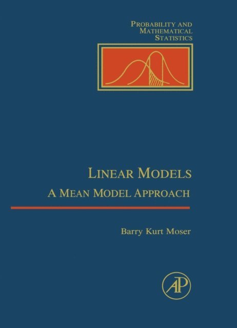 William R. Moser - Linear Models, E-bok