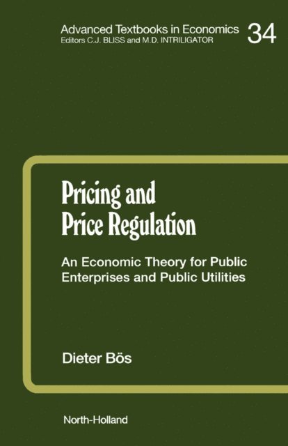 D. Bos - Pricing and Price Regulation, E-bok