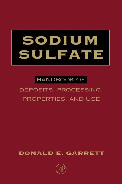 Donald E. Garrett - Sodium Sulfate, E-bok