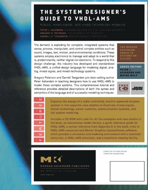 Darrell A. Teegarden, Gregory D. Peterson, Peter J. Ashenden - System Designer's Guide to VHDL-AMS, E-bok