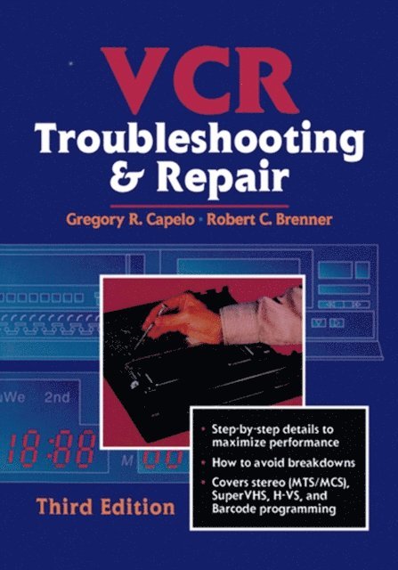 Gregory Capelo, Robert Brenner - VCR Troubleshooting and Repair, E-bok