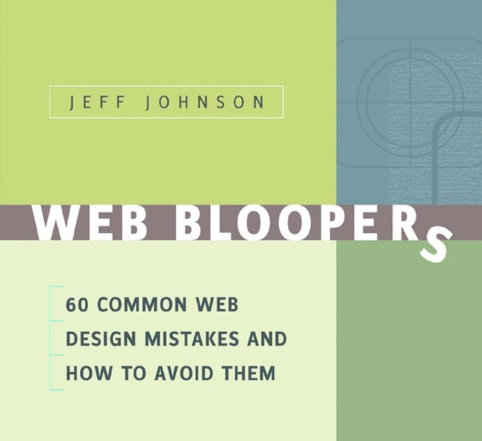 Jeff Johnson - Web Bloopers, E-bok