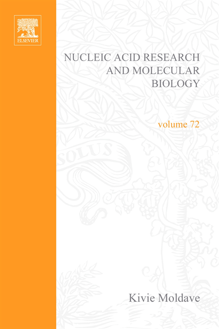 Kivie Moldave - Progress in Nucleic Acid Research and Molecular Biology, E-bok
