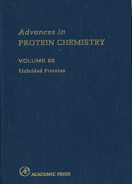 Unfolded Proteins, E-bok